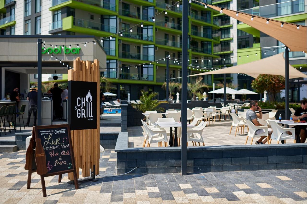 Royale Sundance Studio 7 Beach Spa & Pool Mamaia Nord المظهر الخارجي الصورة